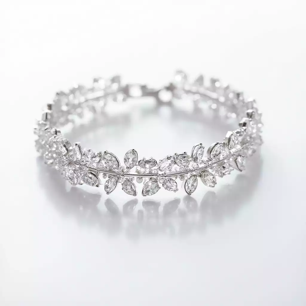 Crystal Cascade Bracelet